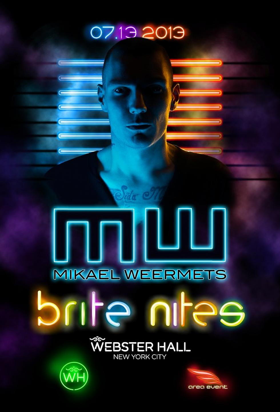 Win a Meet and Greet with Mikael Weermets at Webster Hall Saturday, July 13th