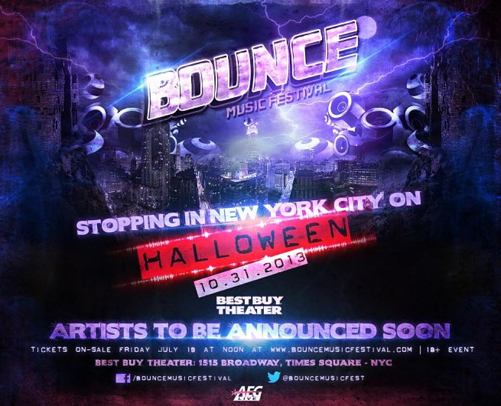 Bounce Music Festival comes to NYC this Halloween