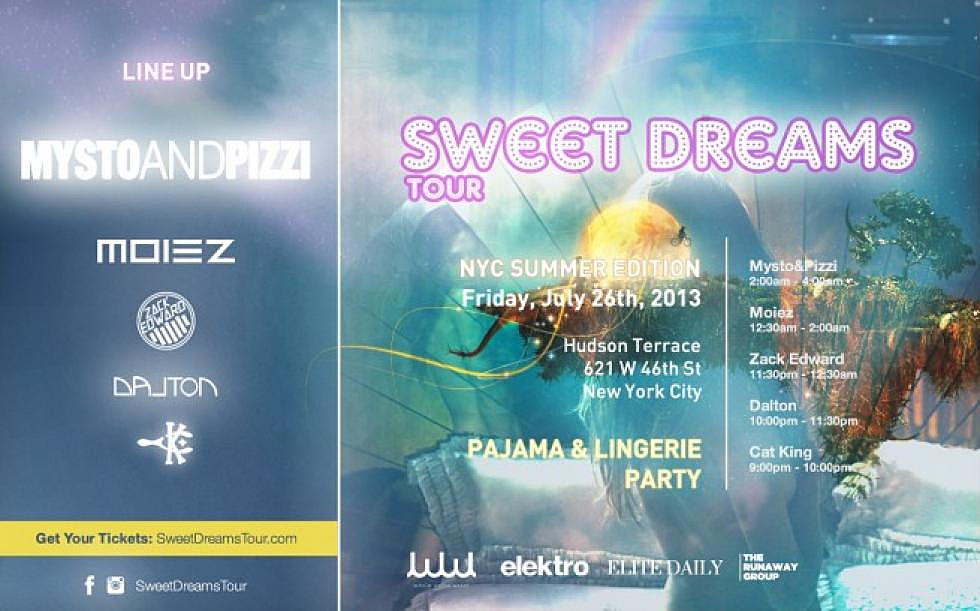 Sweet Dreams Tour kicks off in NYC Friday, July 26th
