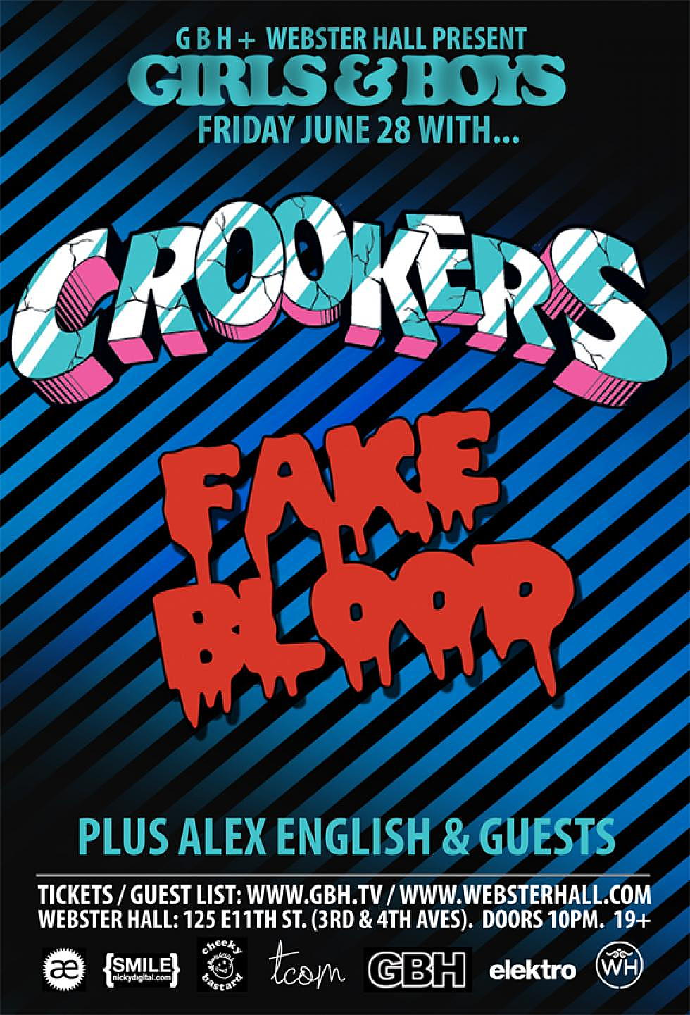 Crookers and Fake Blood Webster Hall 6/28 Reviewed