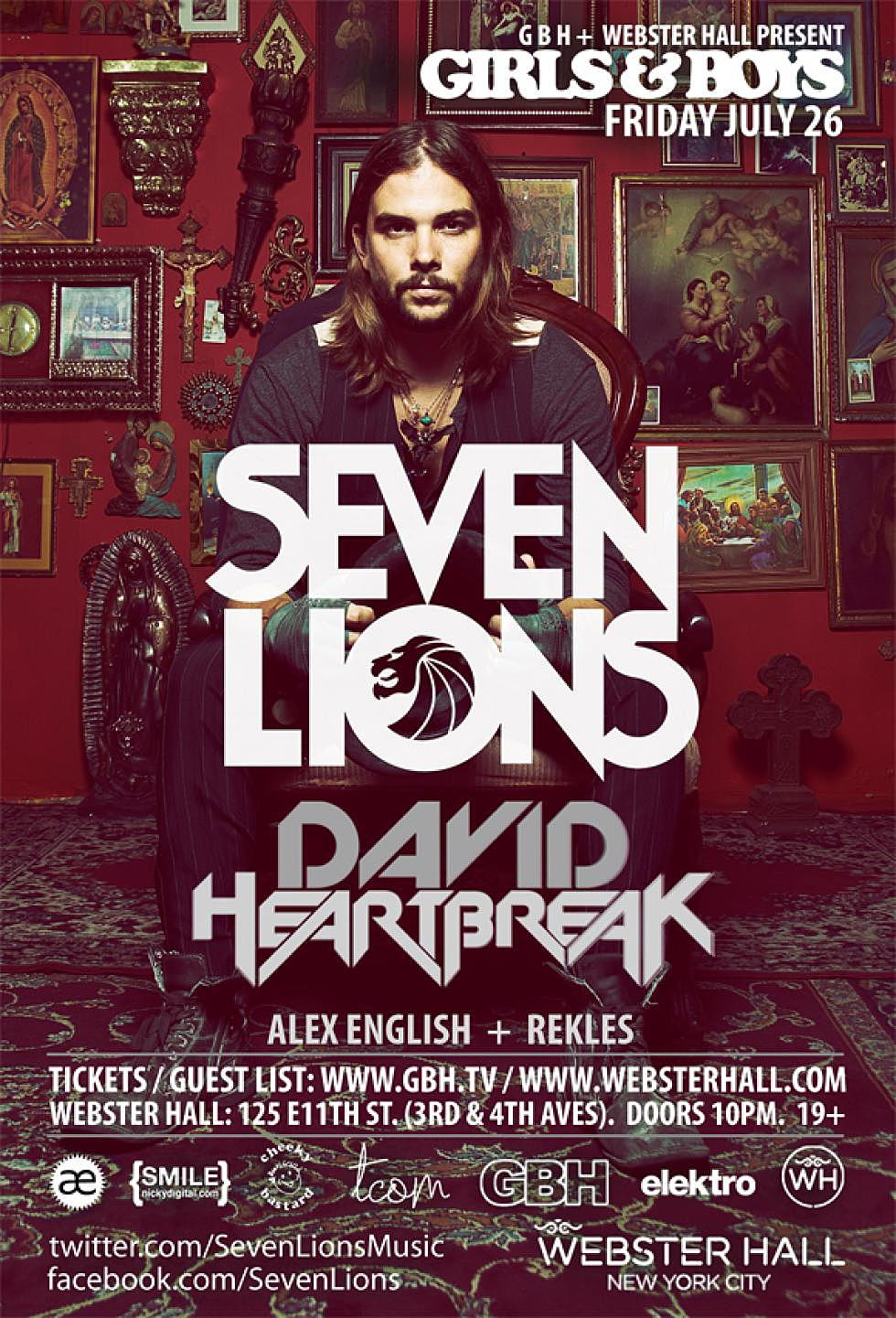 Seven Lions @ Webster Hall, NYC 7/26 Reviewed