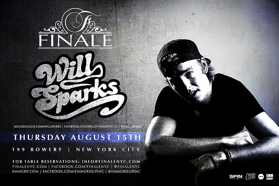 Will Sparks set to perform at NYC&#8217;s Finale tomorrow night
