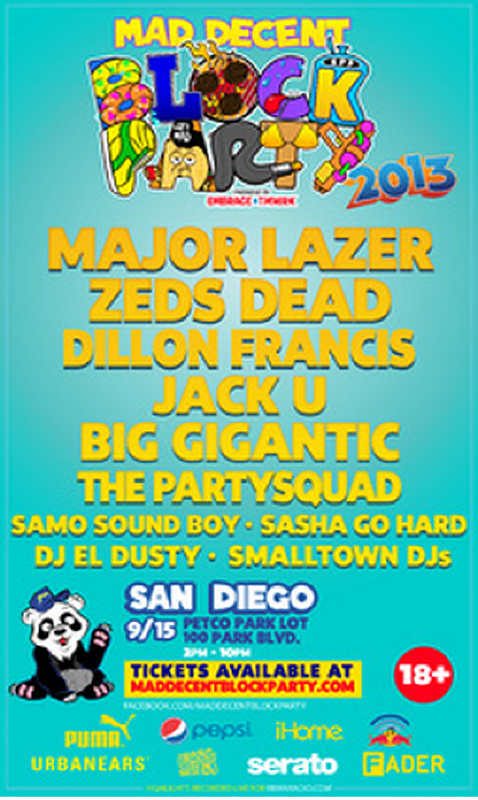 Contest: Win a chance to Meet Zeds Dead at the Mad Decent Block Party San Diego 9/15