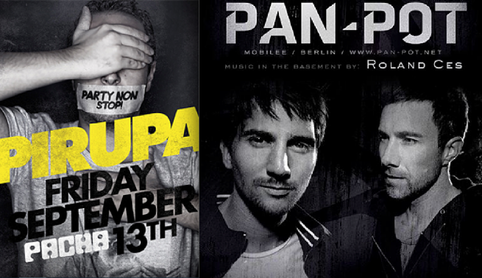 Contest: Win 2 tickets to Pirupa on Friday, 9/13 &#038; Pan Pot on Saturday, 9/14 at Pacha NYC!