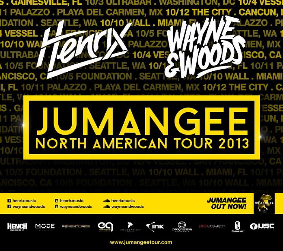 Henrix and Wayne &#038; Woods announce &#8216;Jumangee Tour&#8217; + Henrix&#8217;s Electric Zoo 2013 set