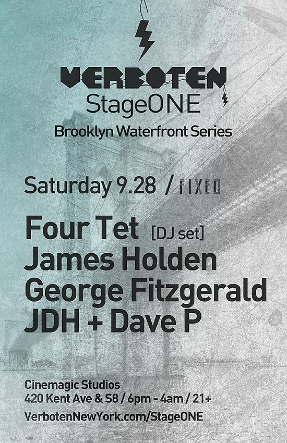 Verboten Continues Impressive Waterfont Dance Series this Saturday 9/28