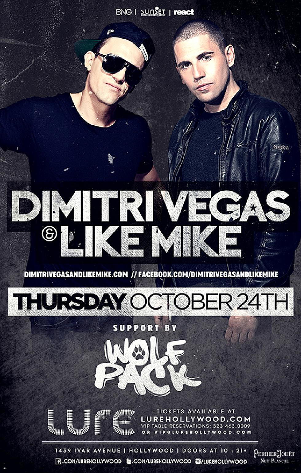 Dimitri Vegas and Like Mike Set To Take Over Hollywood