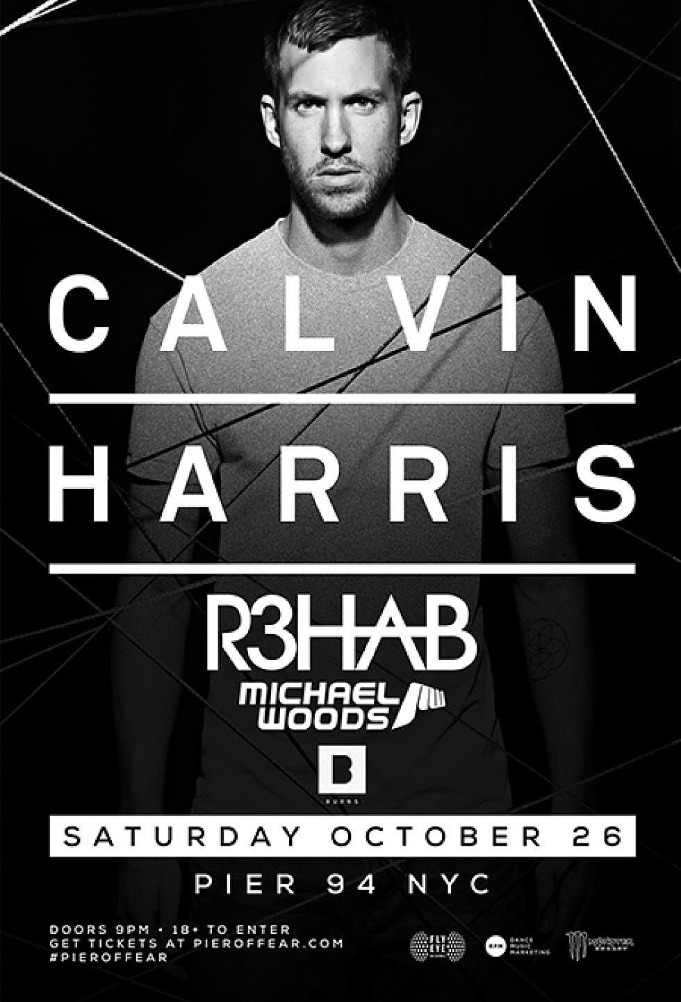 Win 2 VIP tickets to Calvin Harris @ Pier of Fear, NYC 10/25