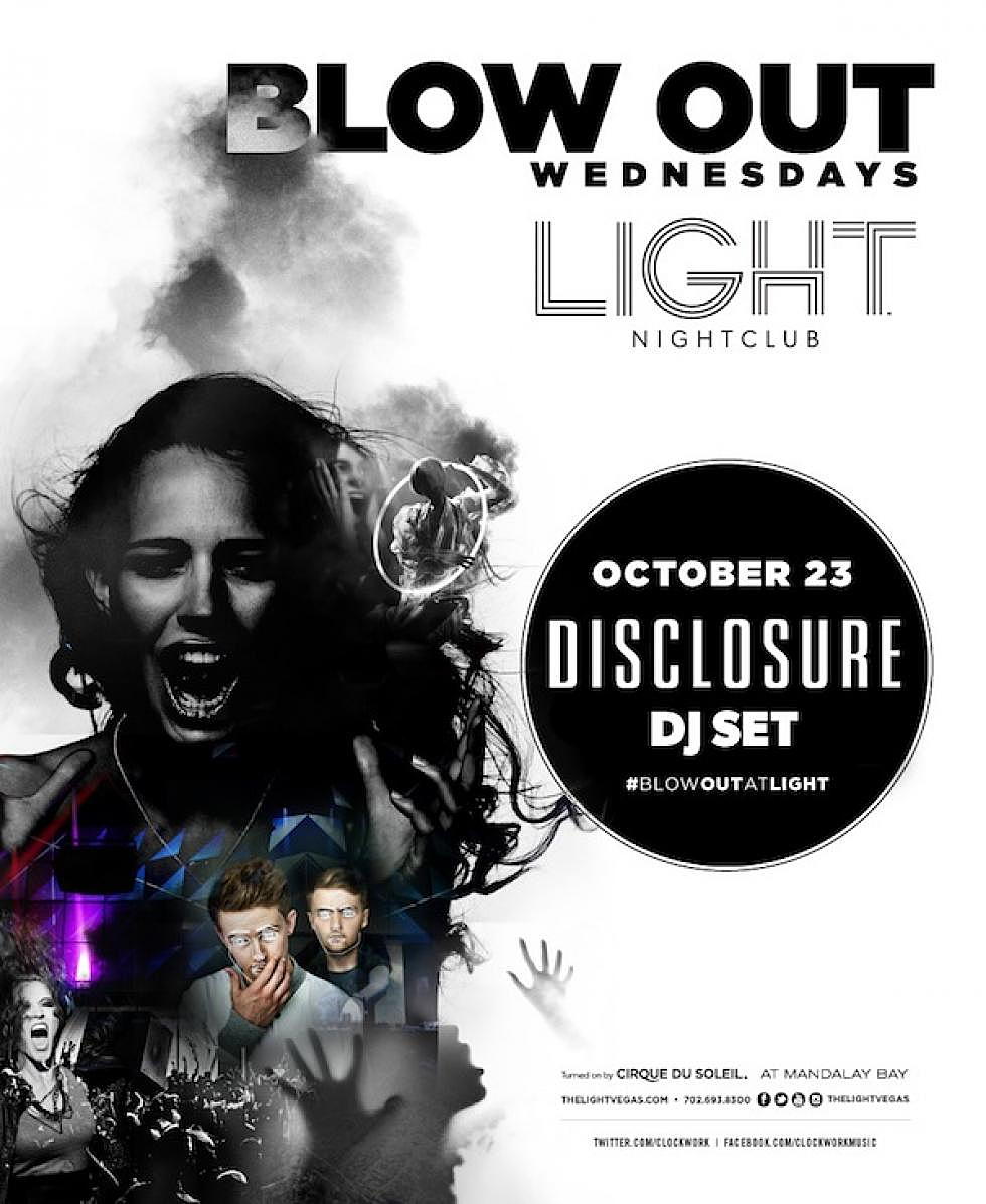 Contest: Win a pair of VIP tickets to Disclosure @ LIGHT, Las Vegas 10/23