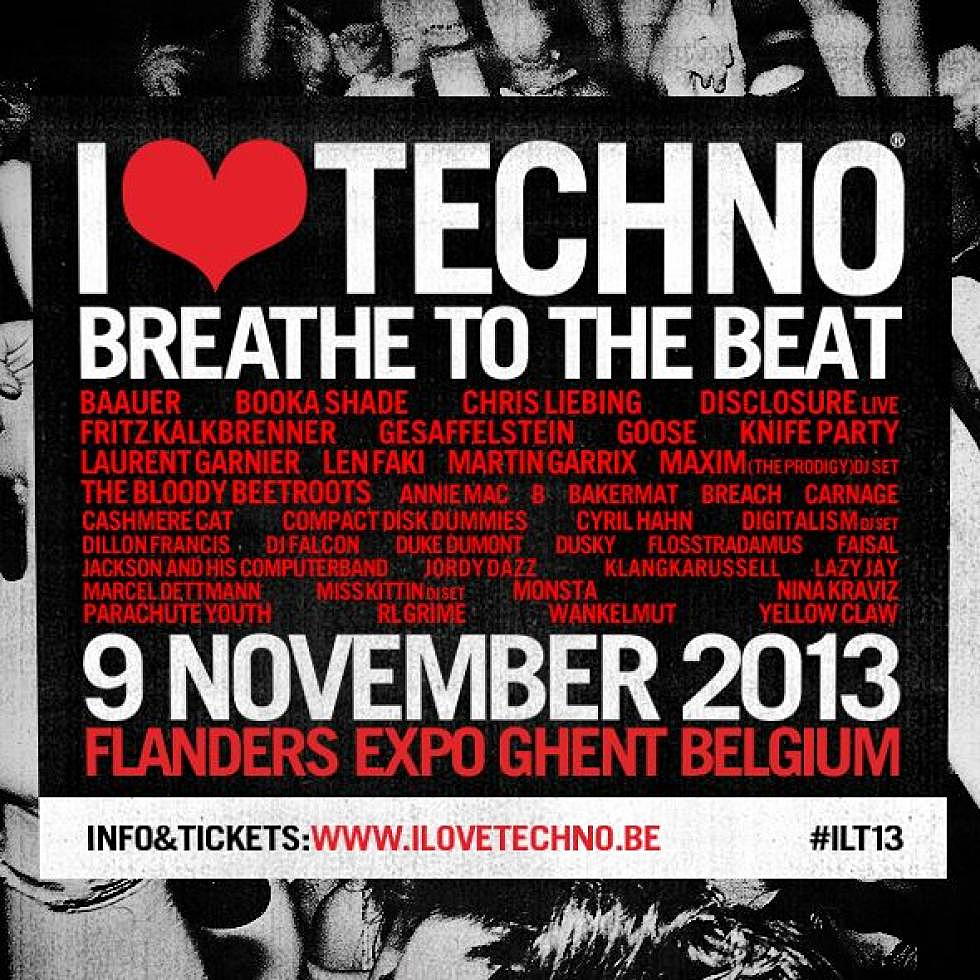 I Love Techno Festival 2013, November 9th &#8211; Belgium