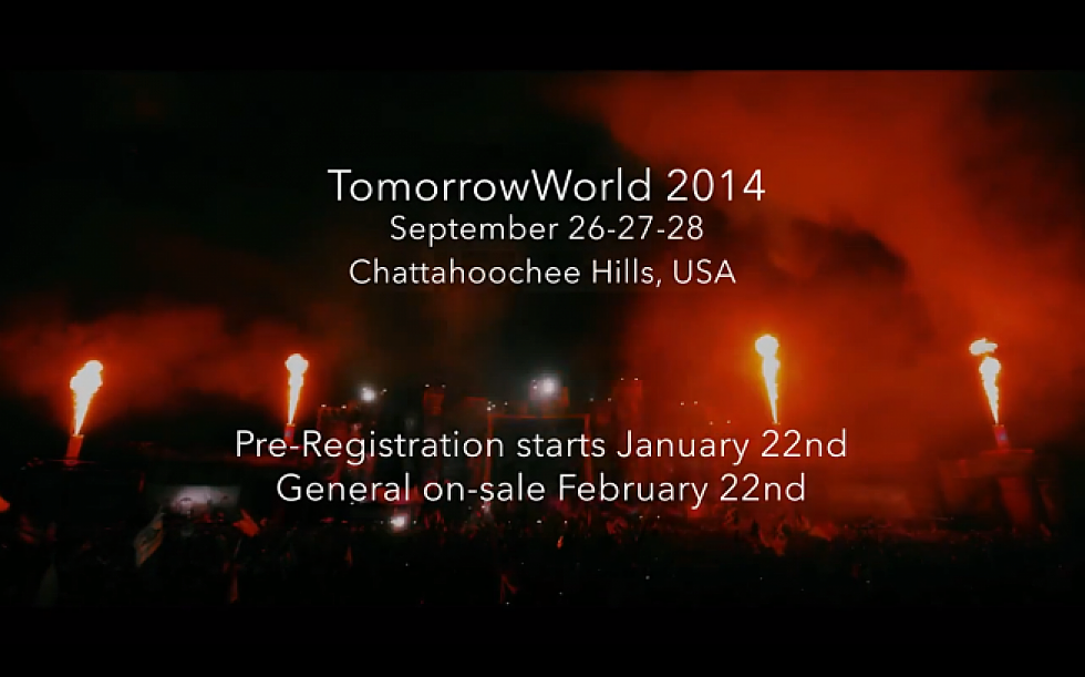 TomorrowWorld Announces 2014 Dates, Unveils Inaugural Aftermovie