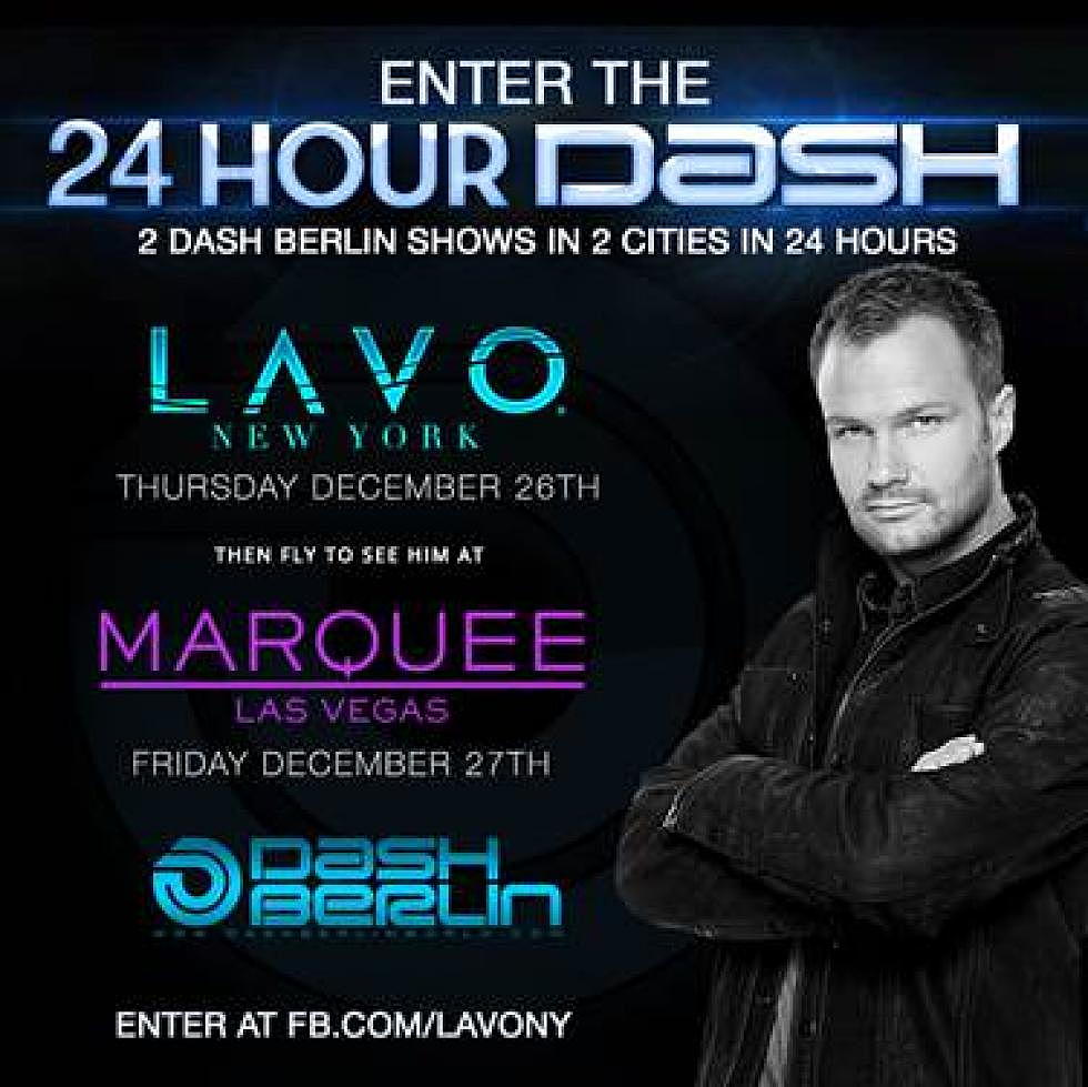Win a 24 Hour Dash with Dash himself from NYC to Vegas!