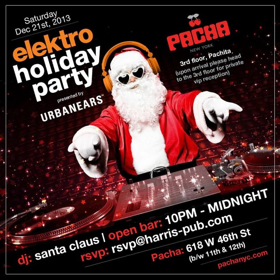 Ring in the holidays with elektro at Pacha NYC + Meet Benny Benassi!