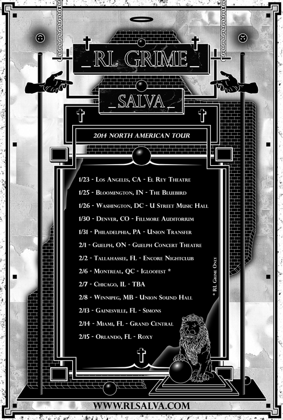 Rl Grime and Salva kick off 2014 right with their upcoming tour