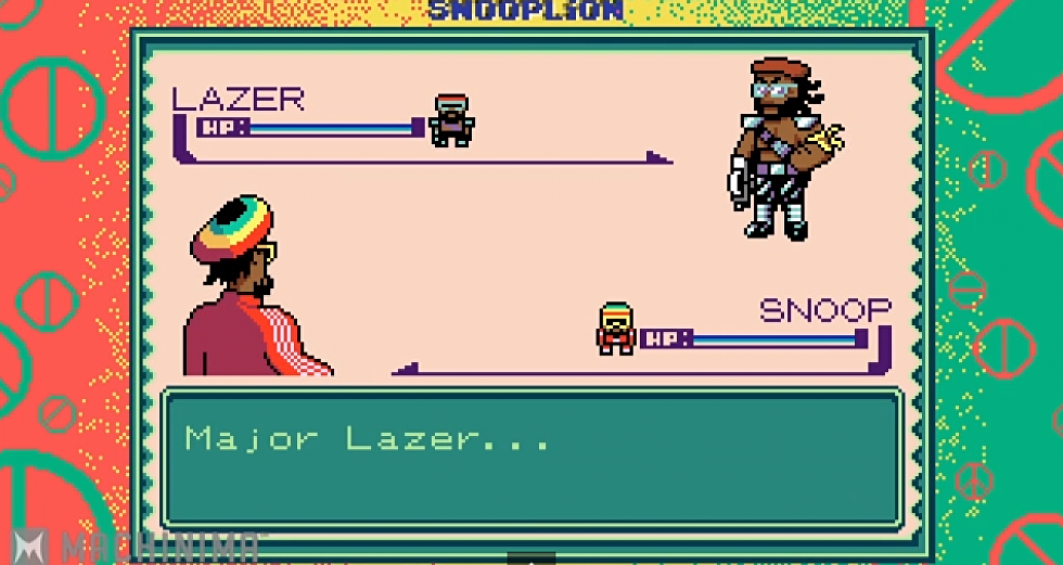 Snoop Lion and Major Lazer coming to a Gameboy near you