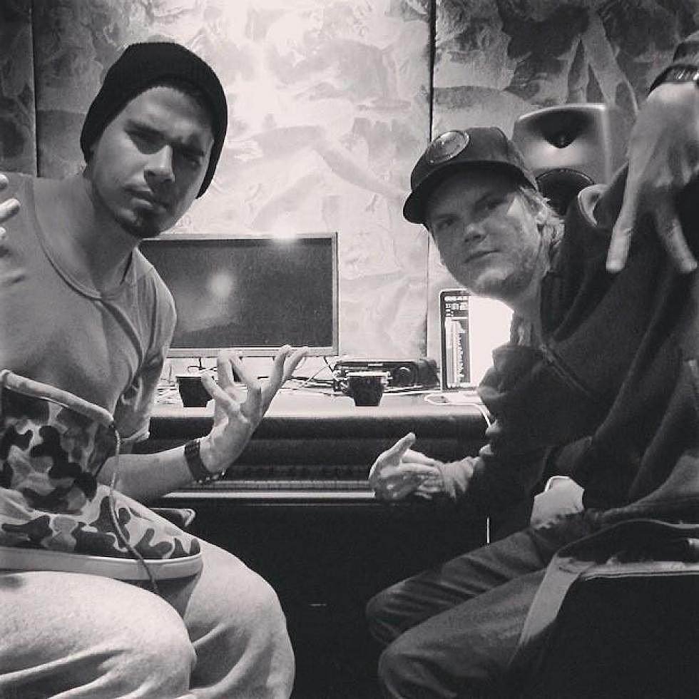 Afrojack and Avicii In Studio Together