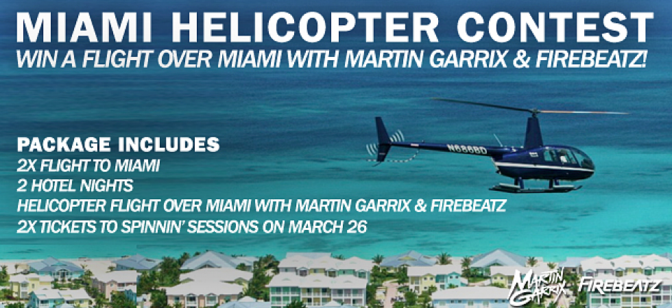 Fly Over Miami With Martin Garrix and Firebeatz