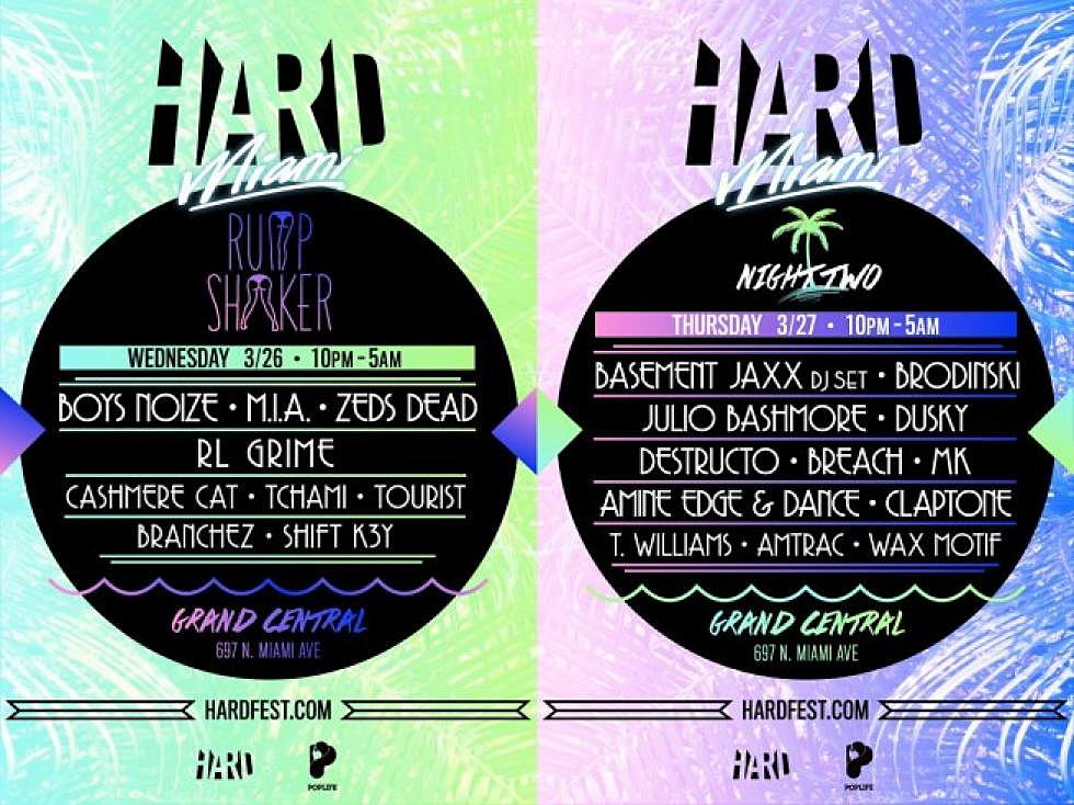 HARD returns to Miami for 2 nights of stellar lineups at Grand Central
