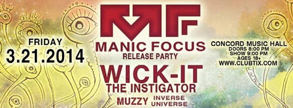 This Friday &#8211; Manic Focus Album Release Party &#038; Ticket Giveaway!