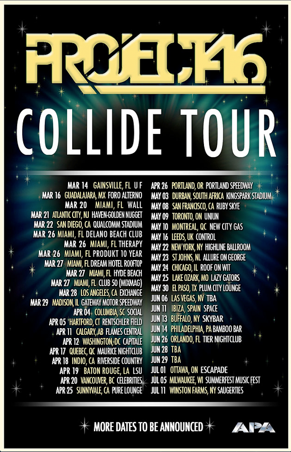 Project 46 embark on their &#8216;Collide Tour&#8217;