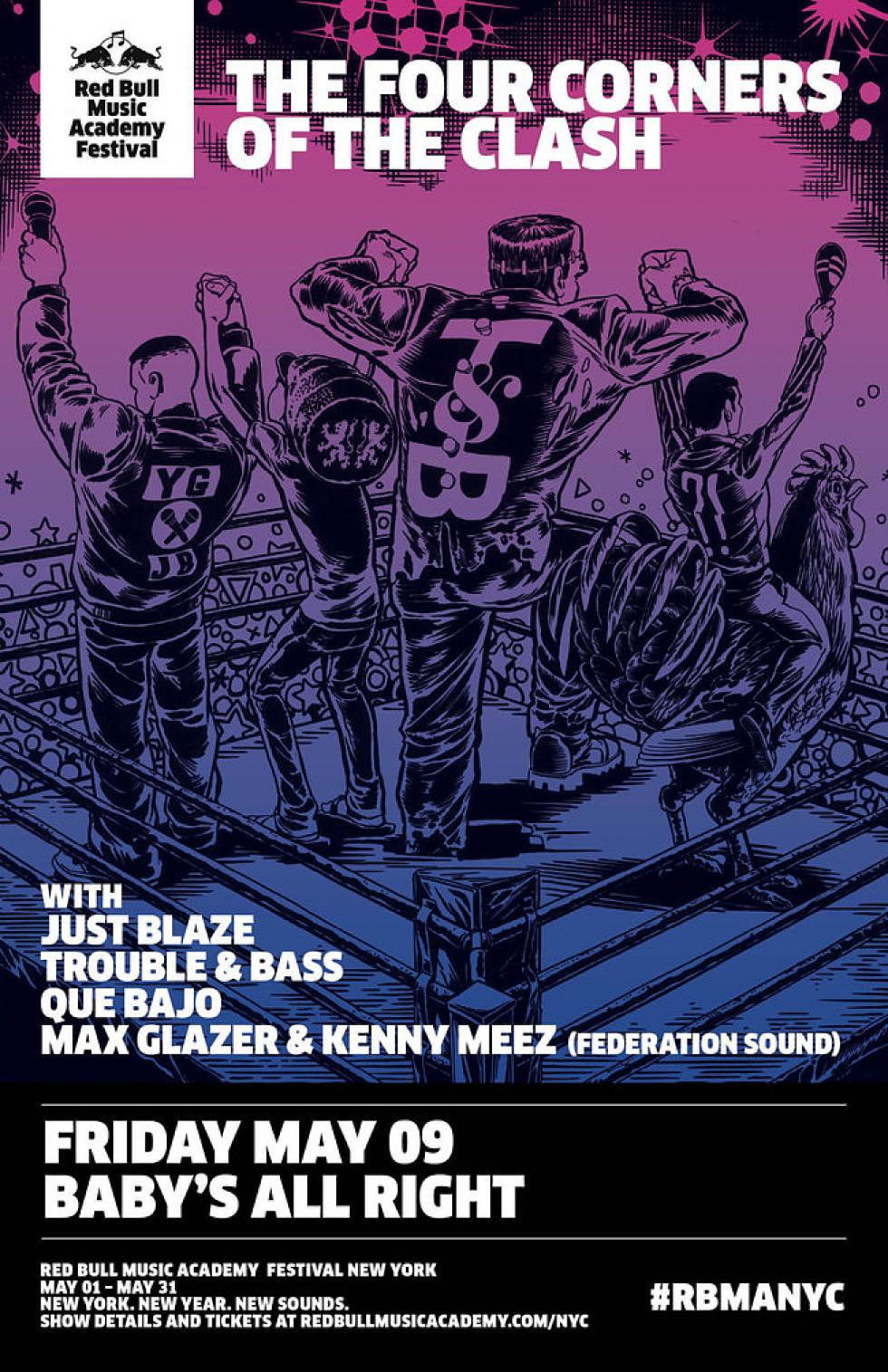 RBMANYC: &#8216;Four Corners of the Clash&#8217; + Interviews with Just Blaze, &#8220;Star Eyes,&#8221; &#038; Max Glazer
