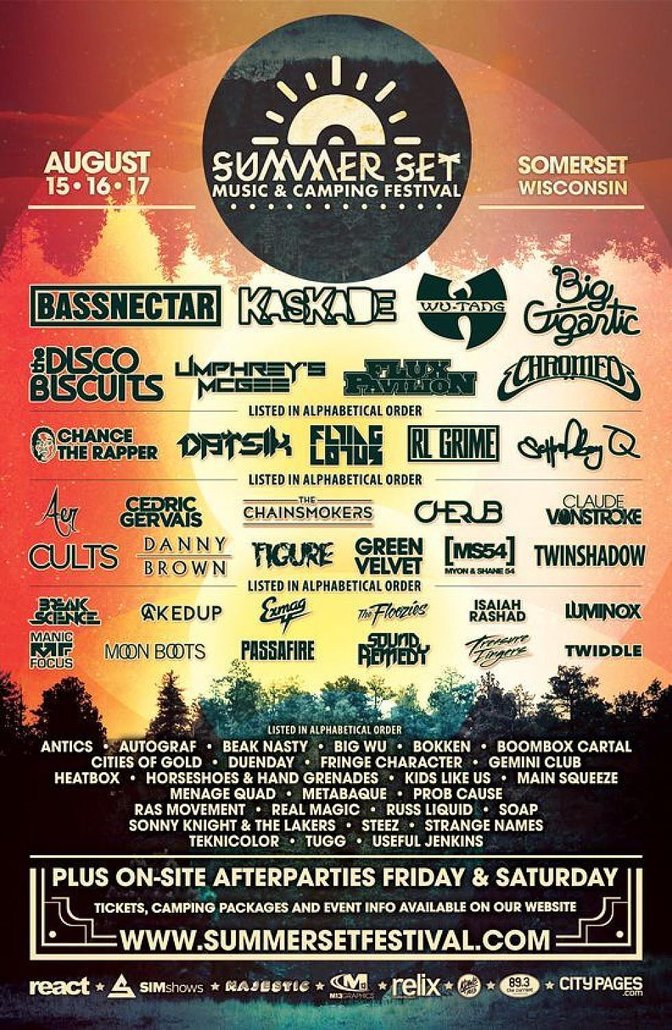Summer Set Music &#038; Camping Festival announces Phase 2 Lineup