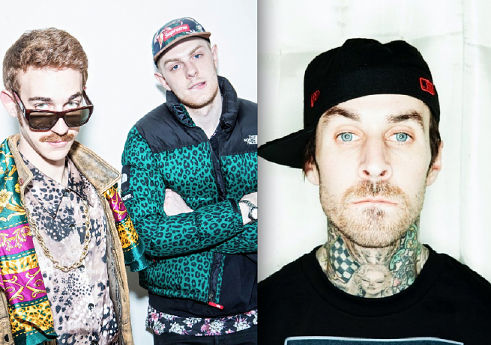 LOUDPVCK Collaborating with Travis Barker
