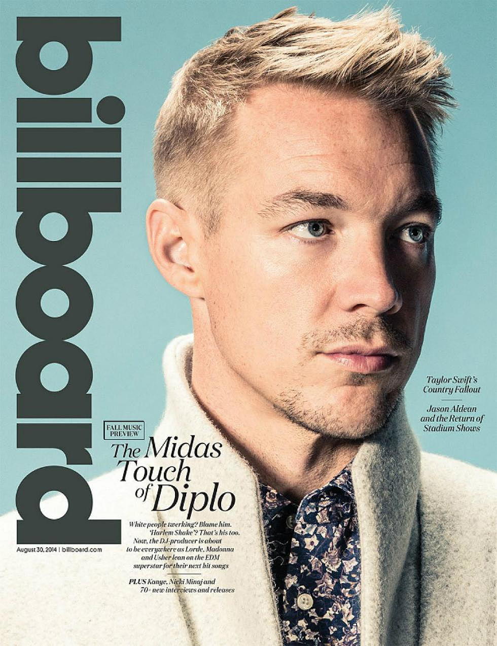 Diplo Lands Billboard Cover