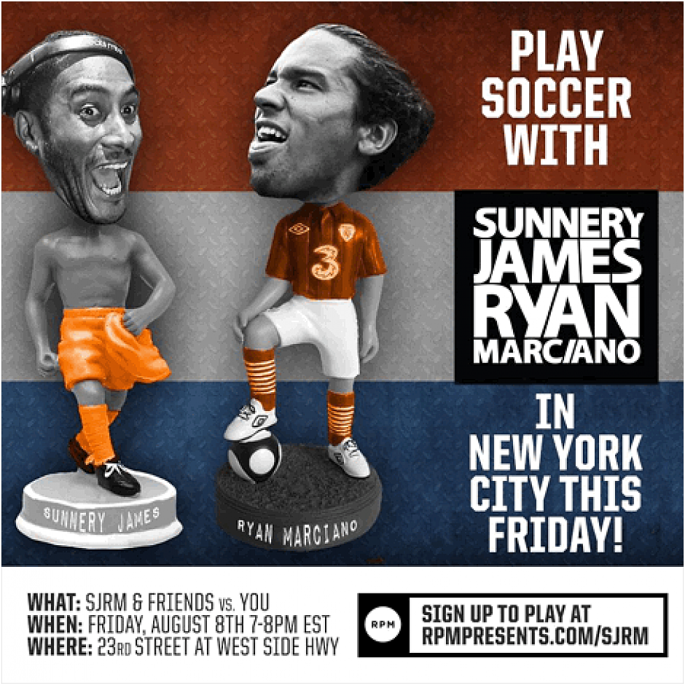 SJ &#038; RM Host Soccer Match in NYC + Headline Governor&#8217;s Island!