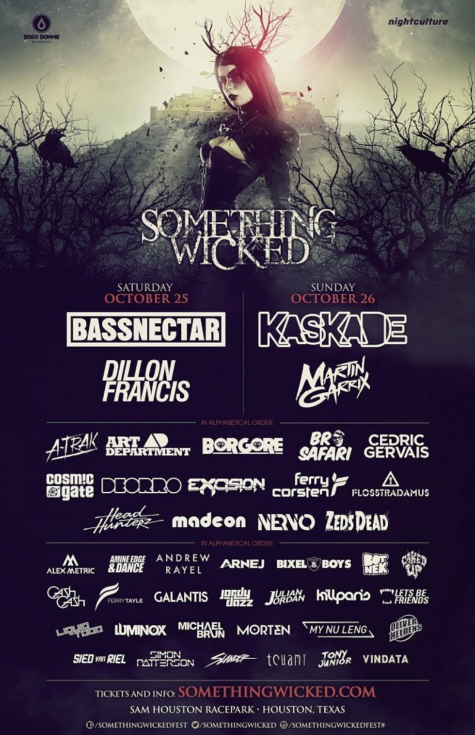 &#8216;Something Wicked&#8217; Announces 2014 Lineup w/ Bassnectar, Kaskade, Dillon Francis &#038; many more!